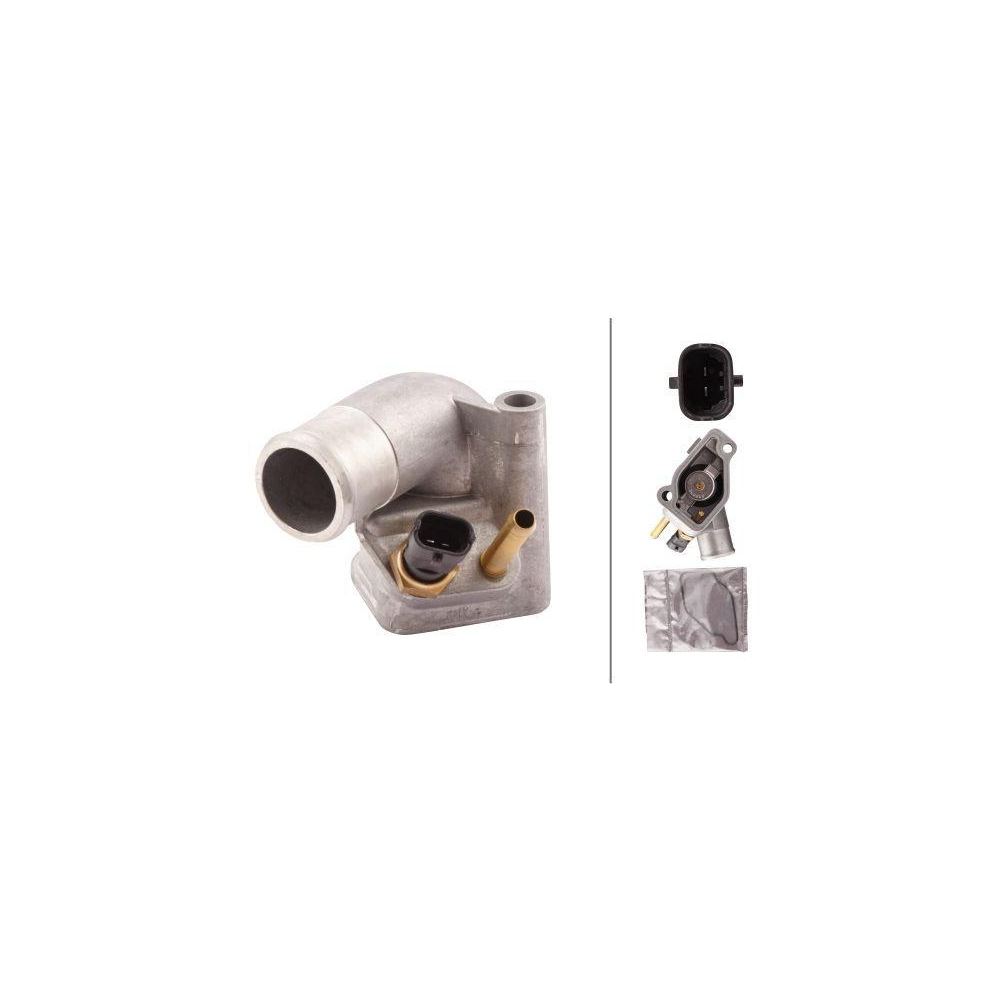 HELLA Thermostat, K&uuml;hlmittel 8MT 354 774-731 f&uuml;r OPEL SAAB VAUXHALL