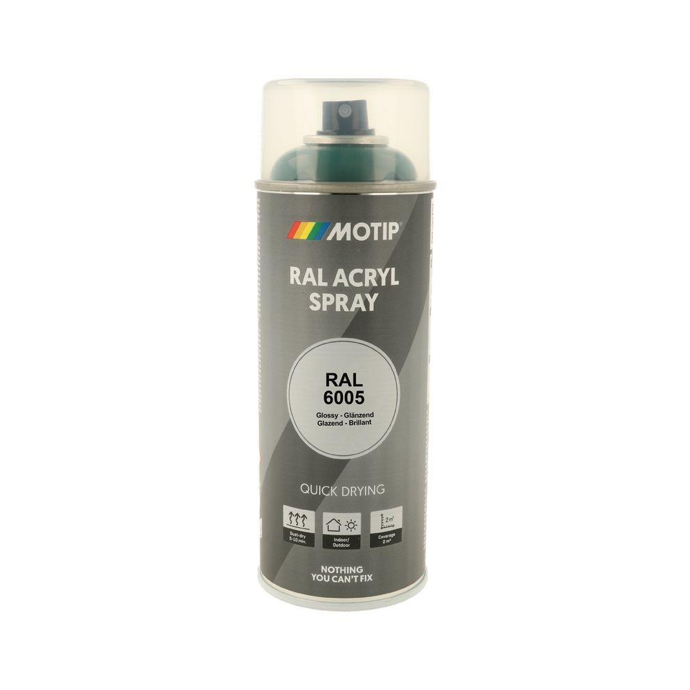 Lack MOTIP 07128 RAL 6005 moosgrün hochglanz 400 ml für