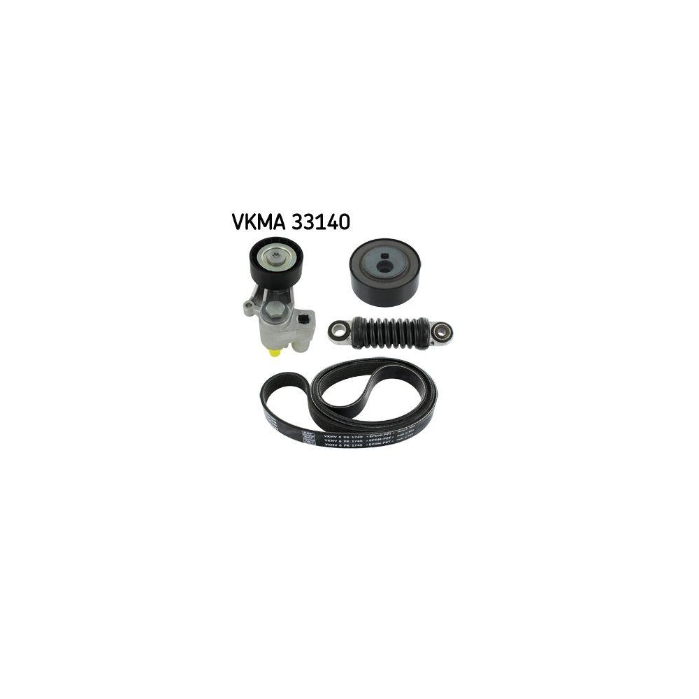 Keilrippenriemensatz SKF VKMA 33140 für ALFA ROMEO AUDI CITROËN FIAT FORD LANCIA