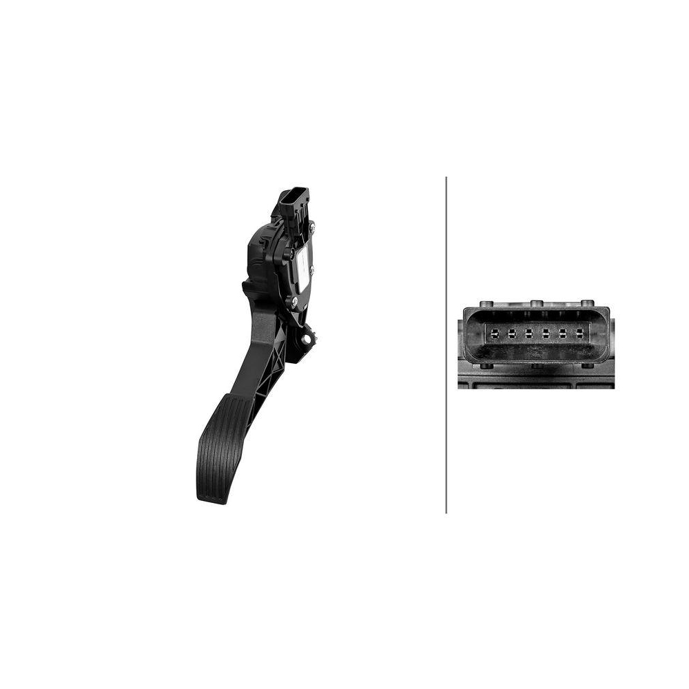 HELLA Sensor, Fahrpedalstellung 6PV 312 062-001 für BYD