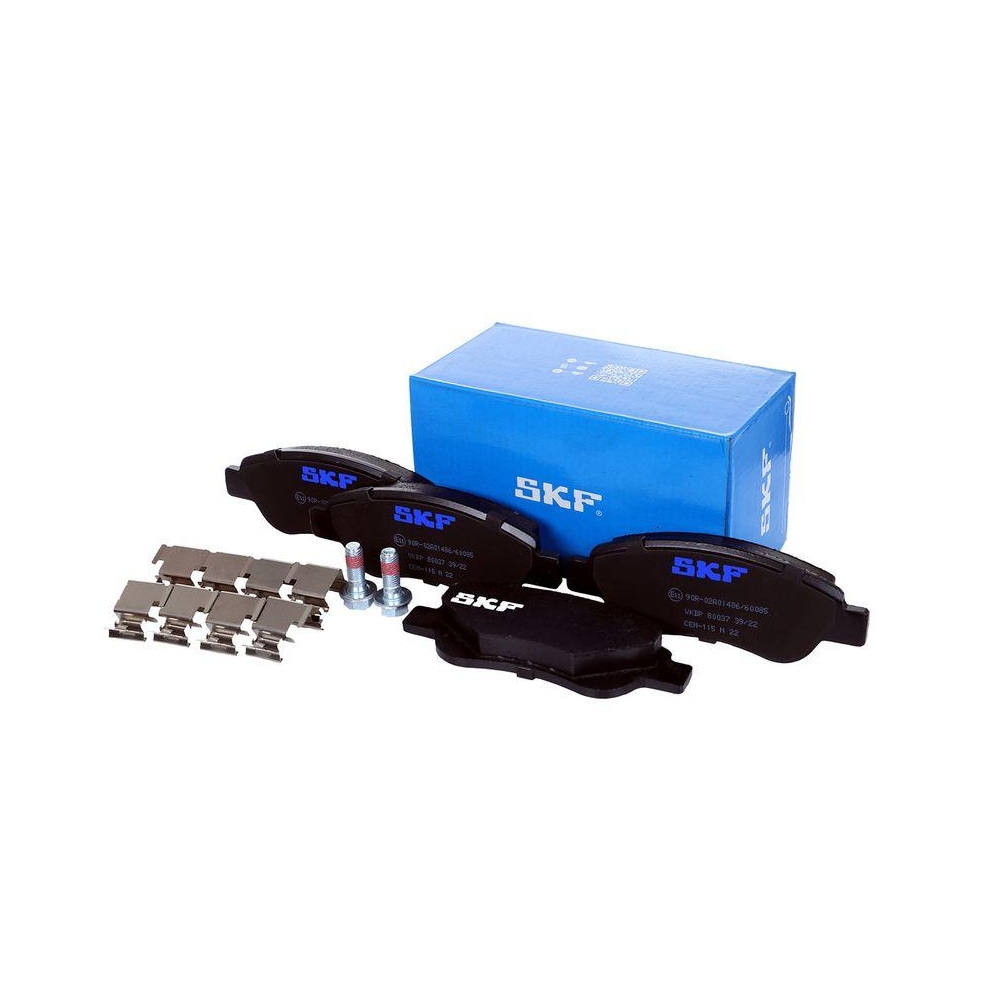 Bremsbelagsatz, Scheibenbremse SKF VKBP 80037 f&uuml;r CITRO&Euml;N PEUGEOT TOYOTA