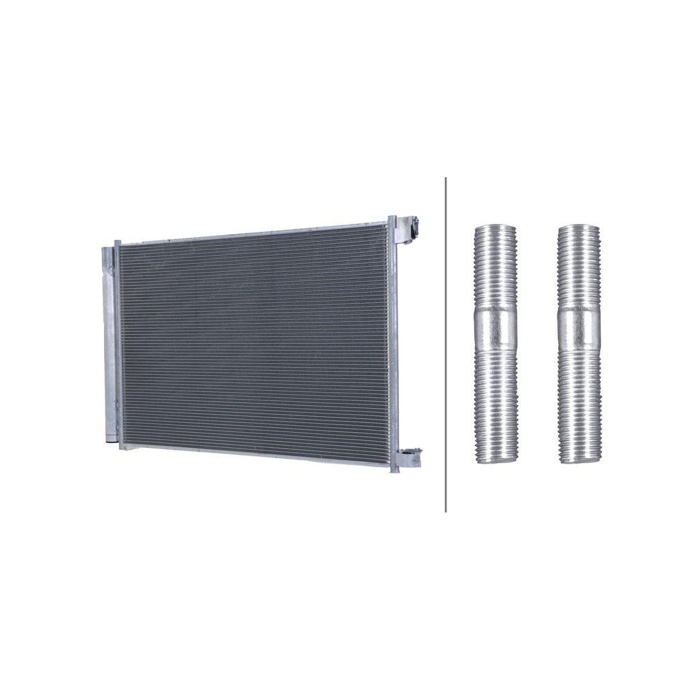 HELLA Kondensator, Klimaanlage 8FC 366 220-691 >>> Easy2Fit <<< für