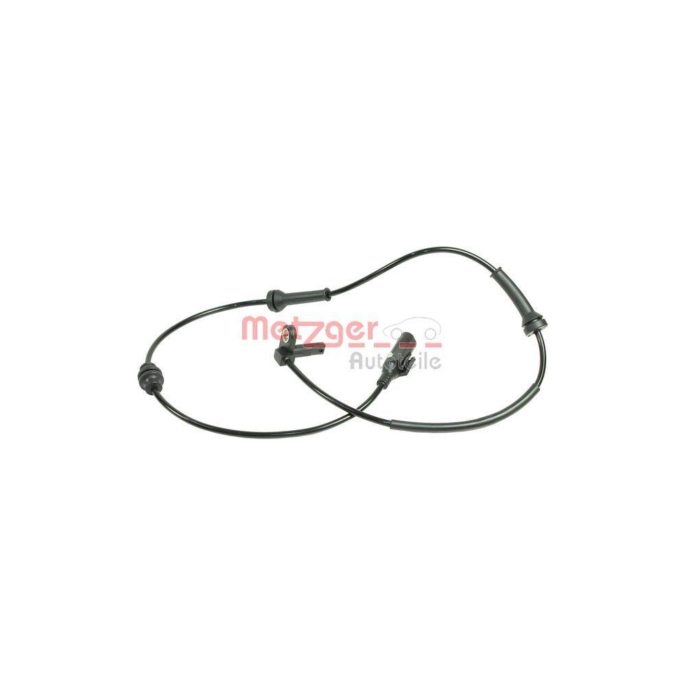 Sensor, Raddrehzahl METZGER 0900920 f&uuml;r FIAT, Vorderachse