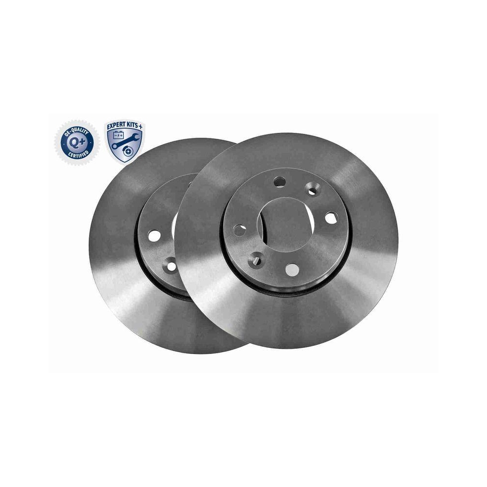 VAICO V46-80014 2 St&uuml;ck Bremsscheiben Q+, Erstausr&uuml;sterqualit&auml;t f&uuml;r LADA NISSAN RENAULT