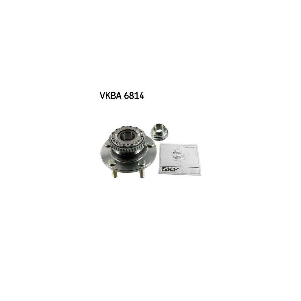 Radlagersatz SKF VKBA 6814 f&uuml;r HYUNDAI, Hinterachse