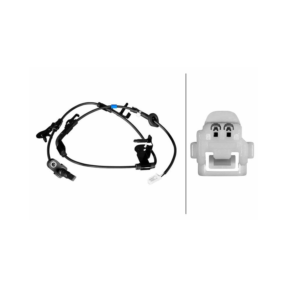 HELLA Sensor, Raddrehzahl 6PU 358 217-541 f&uuml;r TOYOTA LEXUS, Hinterachse