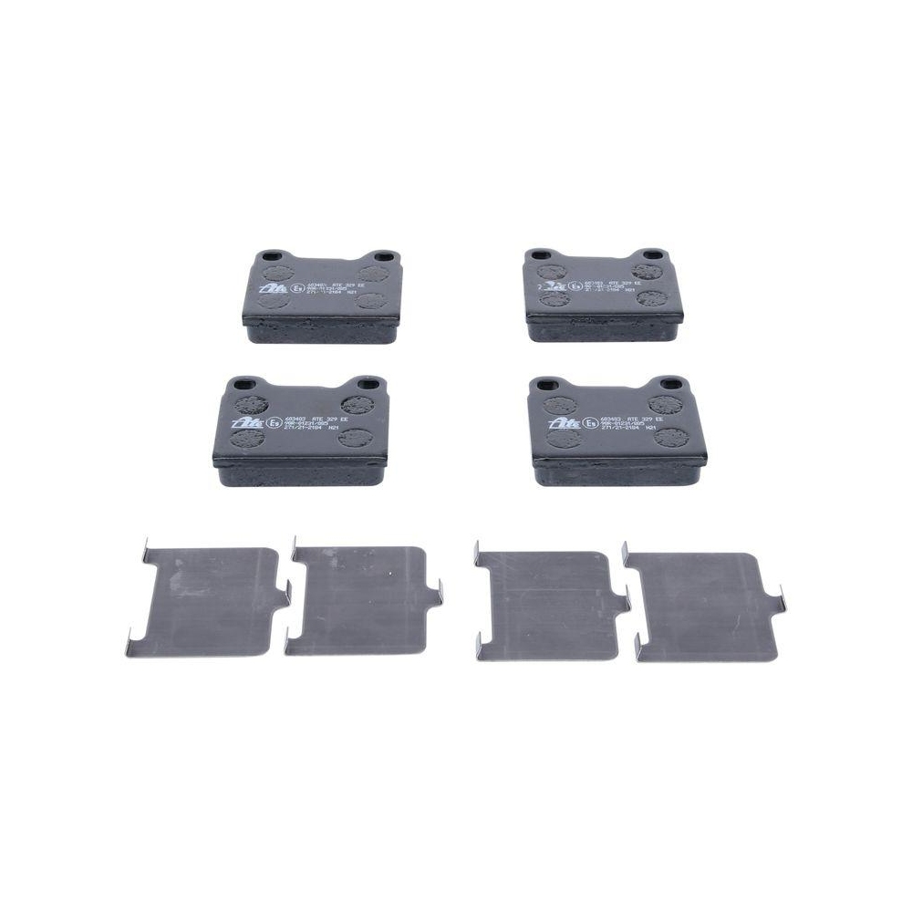 Bremsbelagsatz, Scheibenbremse ATE 13.0460-3403.2 f&uuml;r VOLVO, Hinterachse