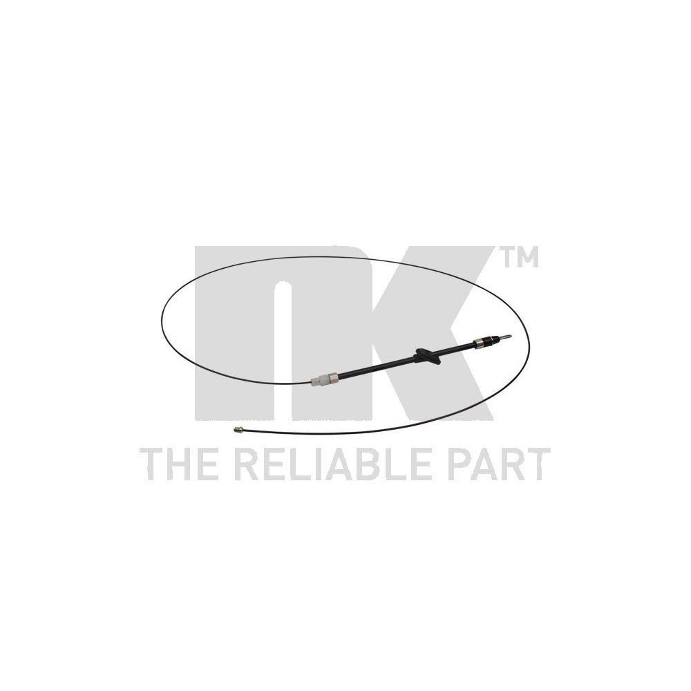 Seilzug, Feststellbremse NK 903395 f&uuml;r MERCEDES-BENZ, vorne