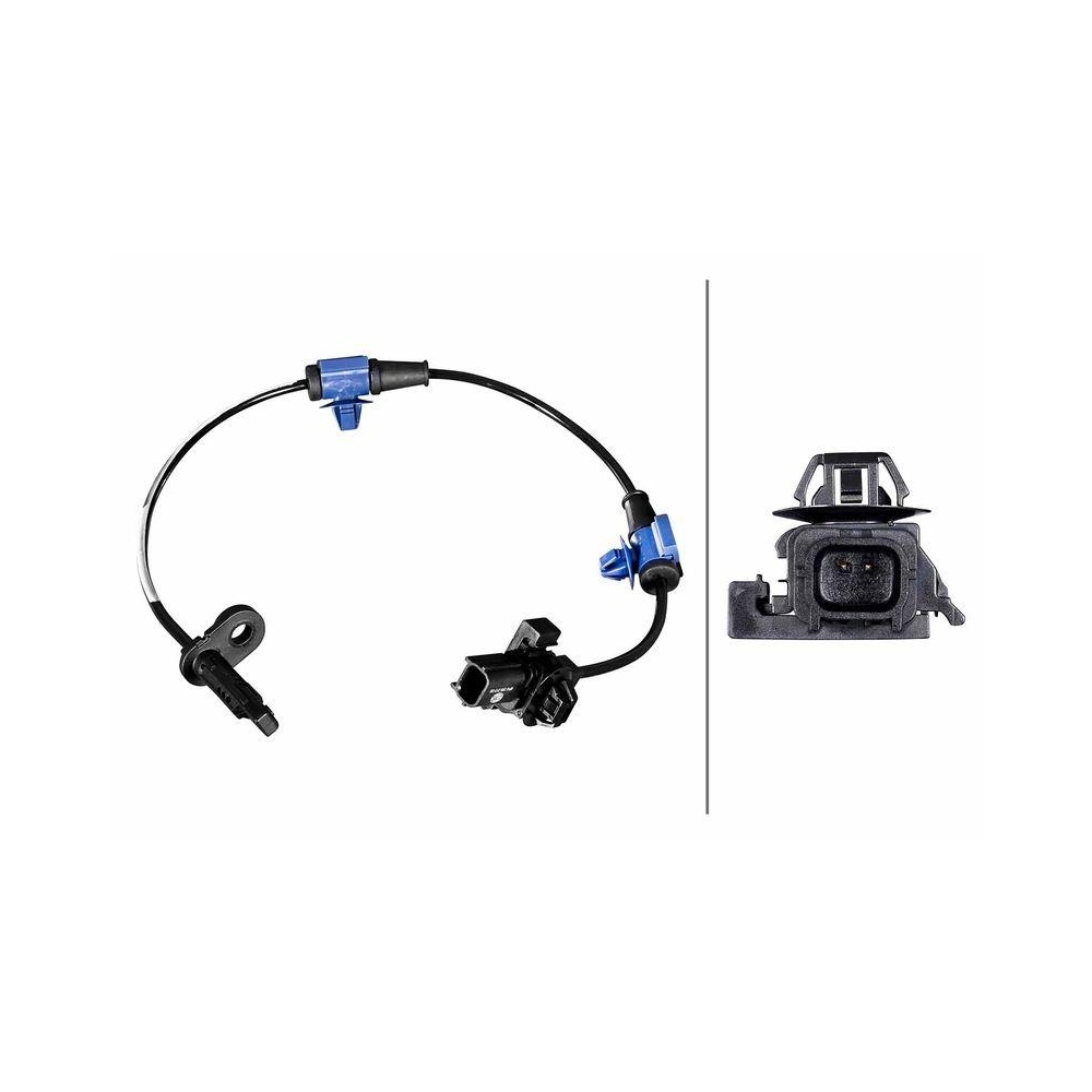 HELLA Sensor, Raddrehzahl 6PU 358 217-551 f&uuml;r HONDA, Hinterachse