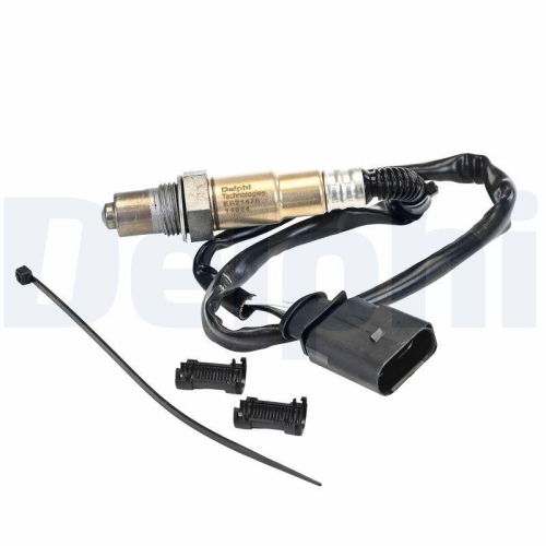 DELPHI ES21476-12B1 Lambdasonde f&uuml;r AUDI SKODA VW, links, nach Katalysator