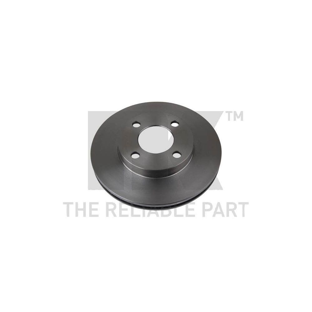 Bremsscheibe NK 204719 für AUDI, Vorderachse