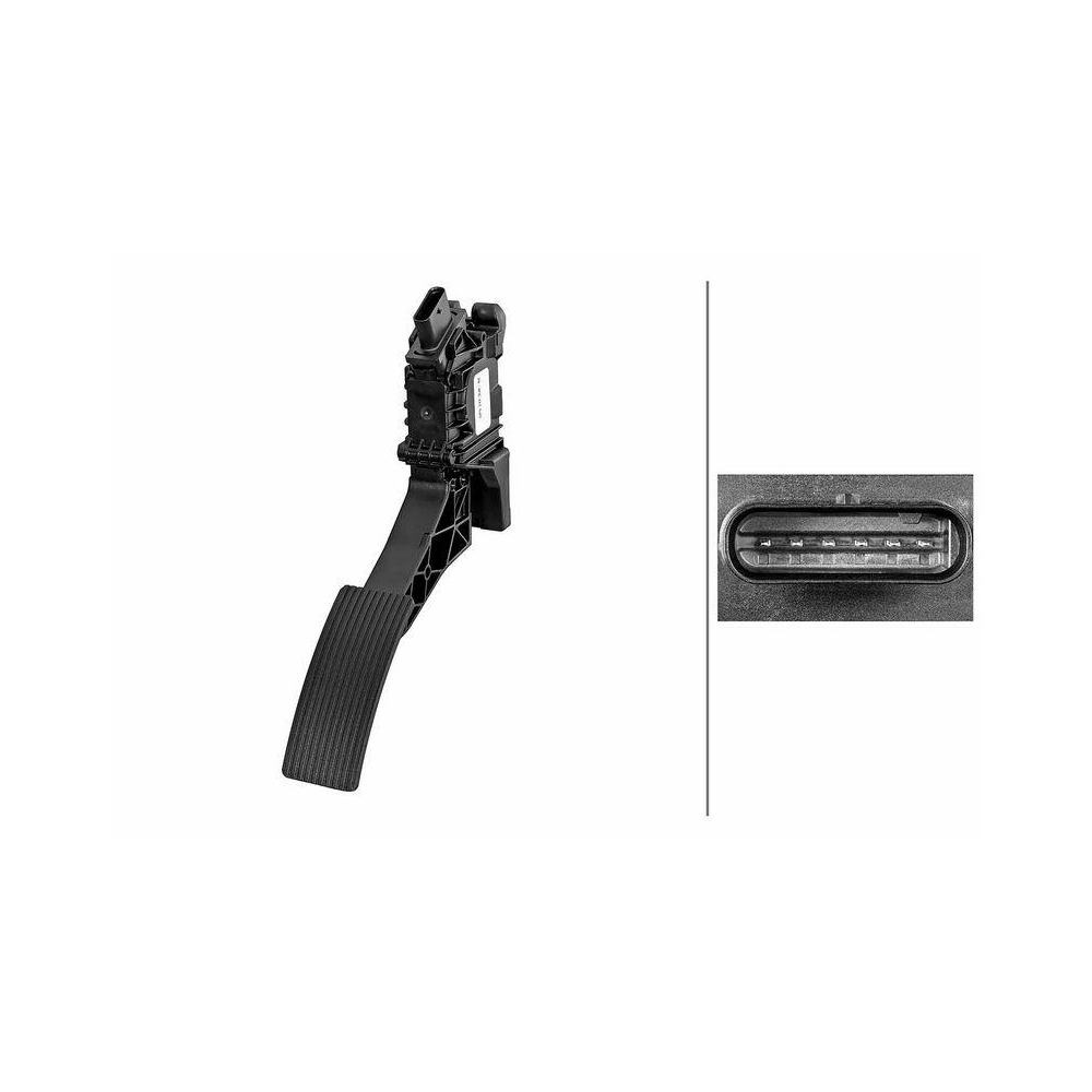 HELLA Sensor, Fahrpedalstellung 6PV 312 350-021 f&uuml;r MERCEDES-BENZ