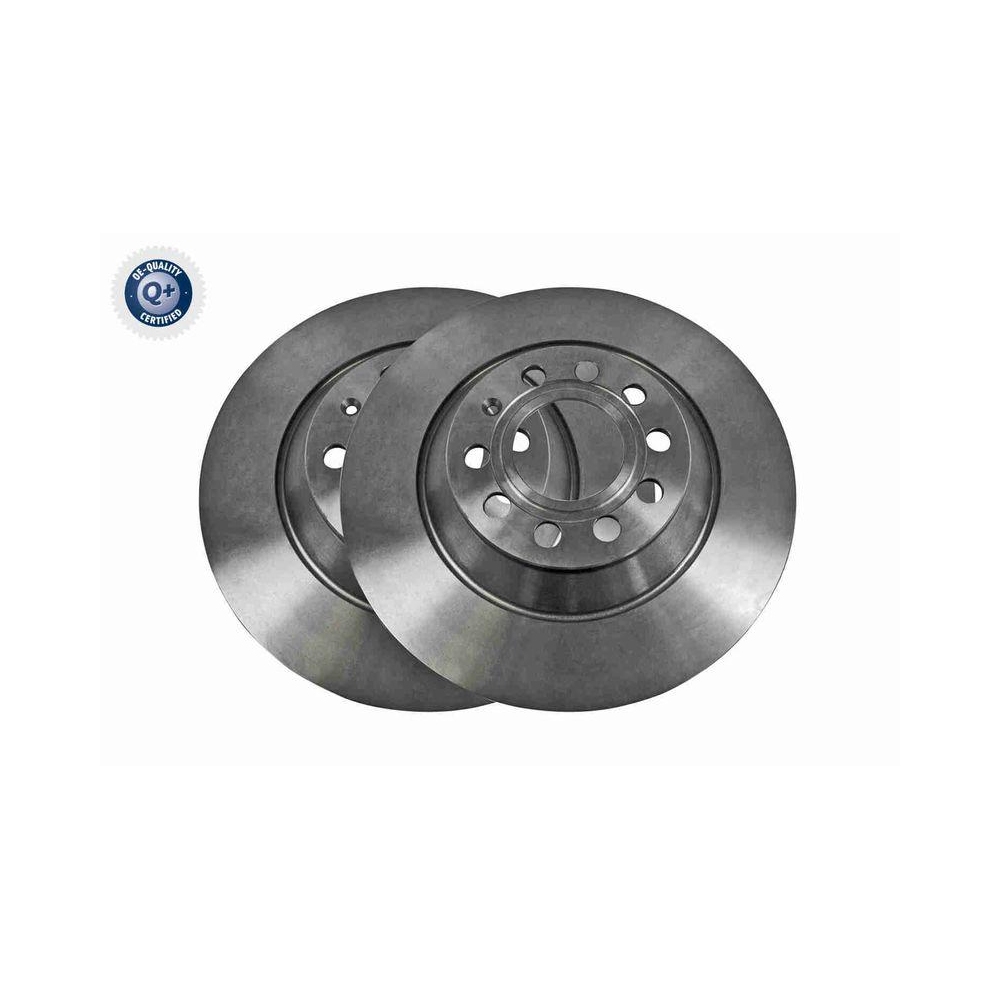 VAICO V10-40085 2 St&uuml;ck Bremsscheiben Q+, Erstausr&uuml;sterqualit&auml;t f&uuml;r AUDI SEAT SKODA VW