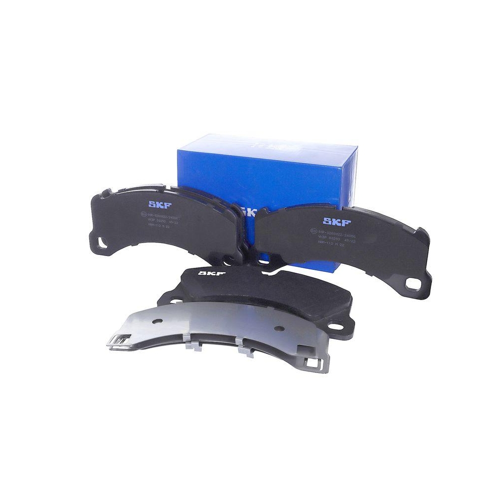 Bremsbelagsatz, Scheibenbremse SKF VKBP 80293 f&uuml;r PORSCHE, Vorderachse