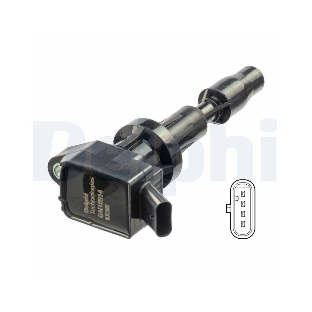 DELPHI GN10914-12B1 Z&uuml;ndspule f&uuml;r HYUNDAI KIA