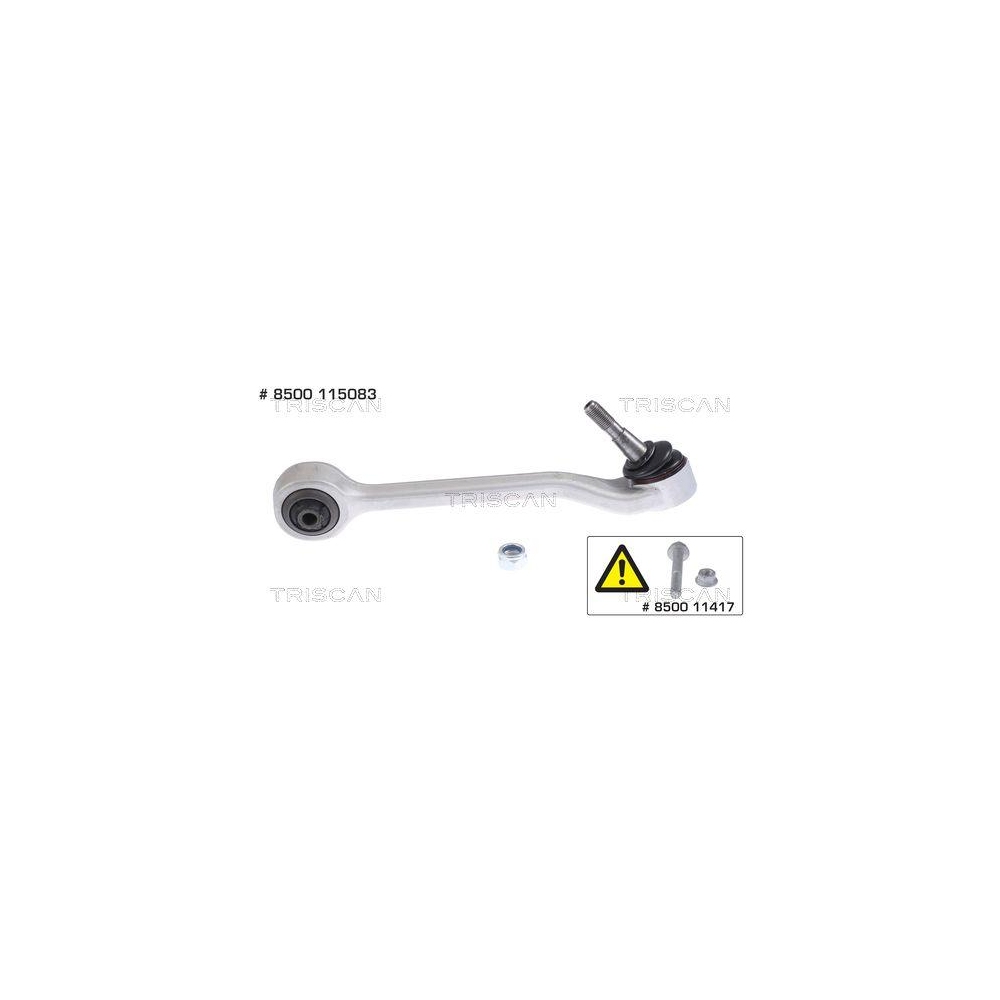 Lenker, Radaufh&auml;ngung TRISCAN 8500 115083 f&uuml;r BMW, Vorderachse rechts, au&szlig;en