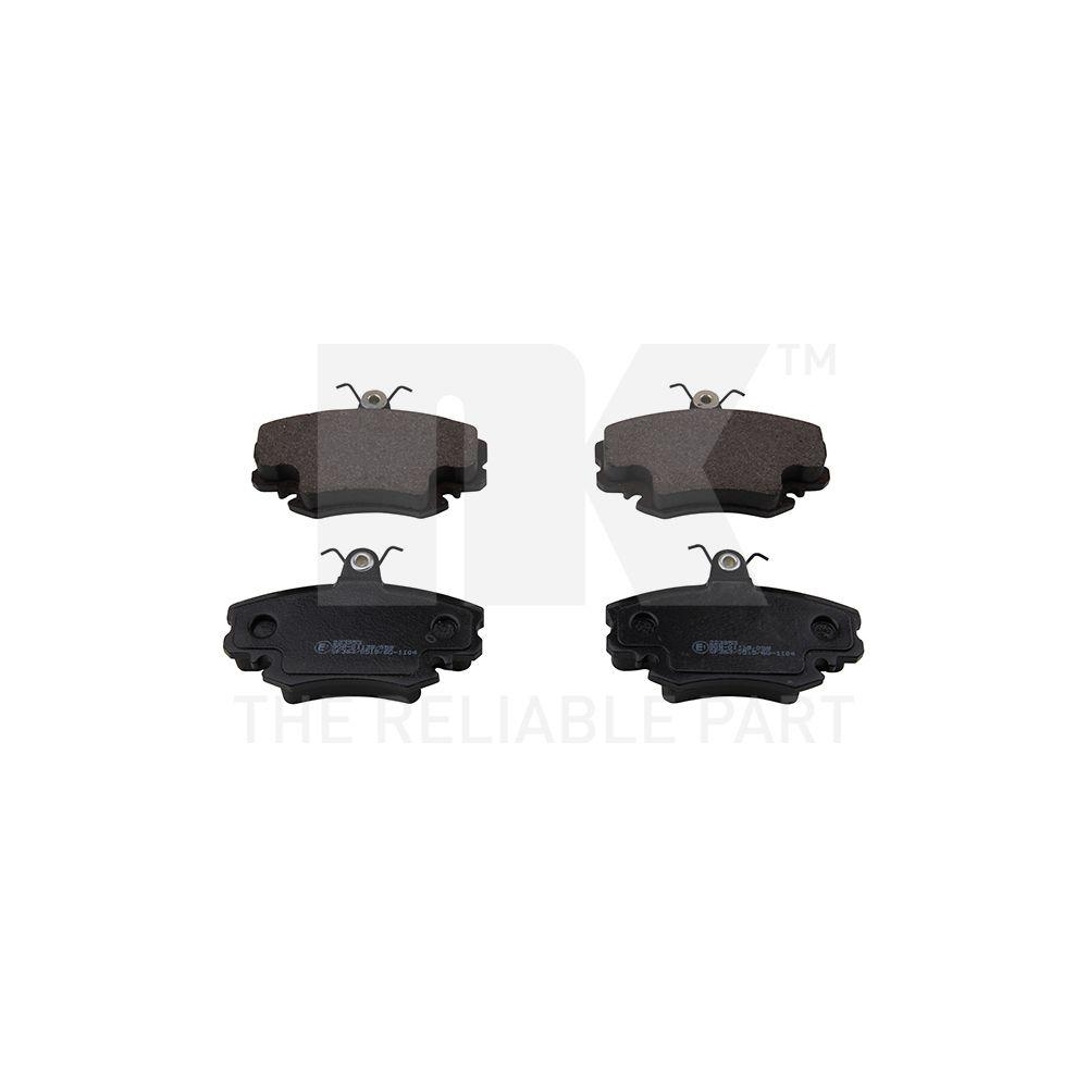 Bremsbelagsatz, Scheibenbremse NK 223953 f&uuml;r LADA PEUGEOT RENAULT DACIA ALPINE