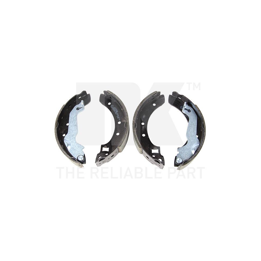 Bremsbackensatz NK 2725365 für FORD RELIANT, Hinterachse