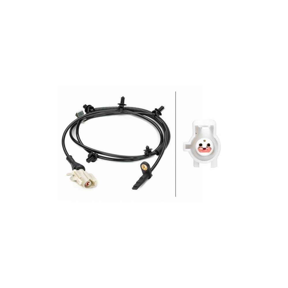 HELLA Sensor, Raddrehzahl 6PU 230 040-501 f&uuml;r FORD, Hinterachse