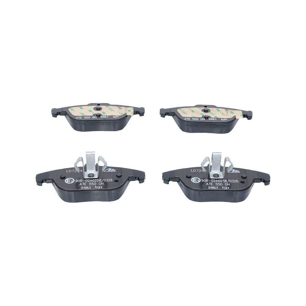 Bremsbelagsatz, Scheibenbremse ATE 13.0470-7244.2 ATE Ceramic f&uuml;r MERCEDES-BENZ