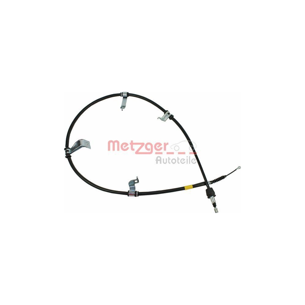 Seilzug, Feststellbremse METZGER 17.2581 f&uuml;r HYUNDAI KIA, hinten links