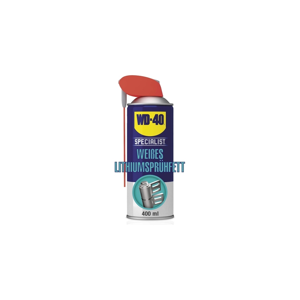 WD-40 Specialist Weißes Lithiumsprühfett Smart Straw 3x400ml Spray