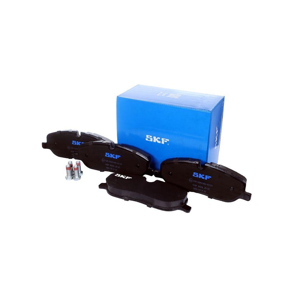 Bremsbelagsatz, Scheibenbremse SKF VKBP 80306 f&uuml;r LAND ROVER, Vorderachse