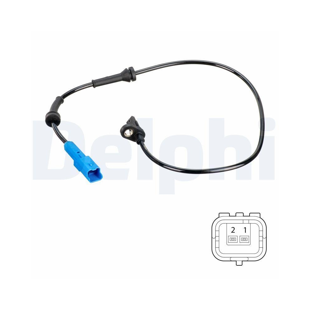 DELPHI SS20787 Sensor, Raddrehzahl f&uuml;r CITRO&Euml;N, Hinterachse