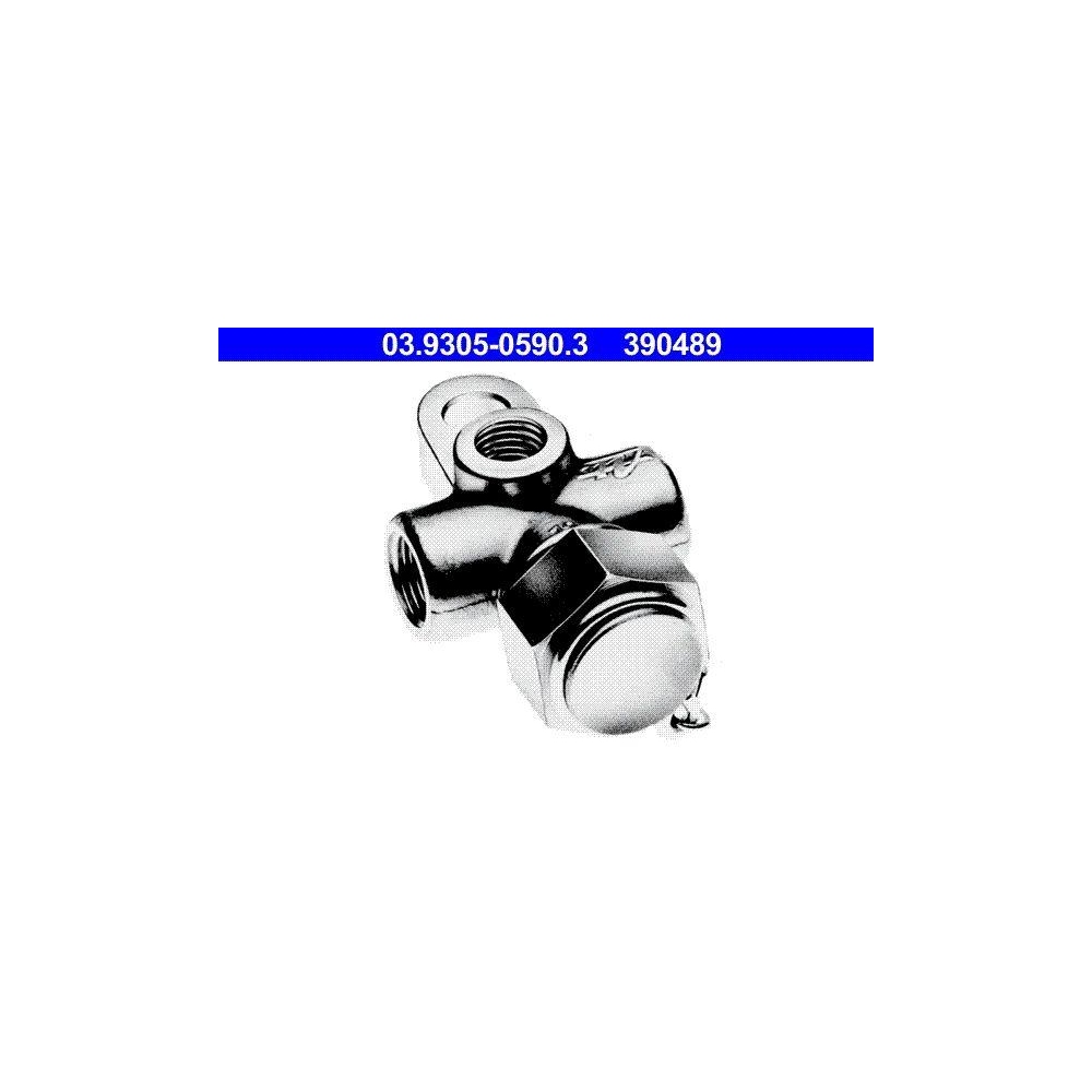 Pr&uuml;fanschluss, Rohrleitungen ATE 03.9305-0590.3 f&uuml;r