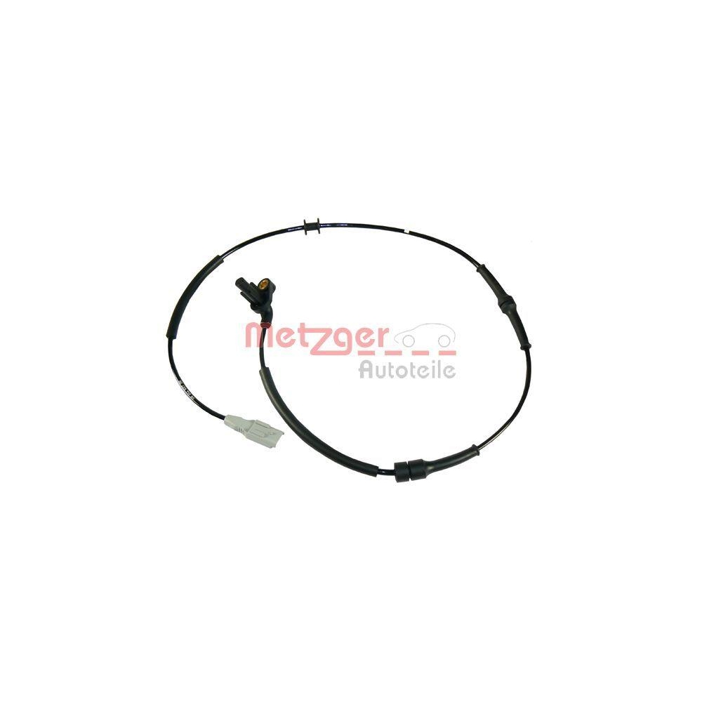 Sensor, Raddrehzahl METZGER 0900928 f&uuml;r CITRO&Euml;N CITRO&Euml;N/PEUGEOT, Vorderachse