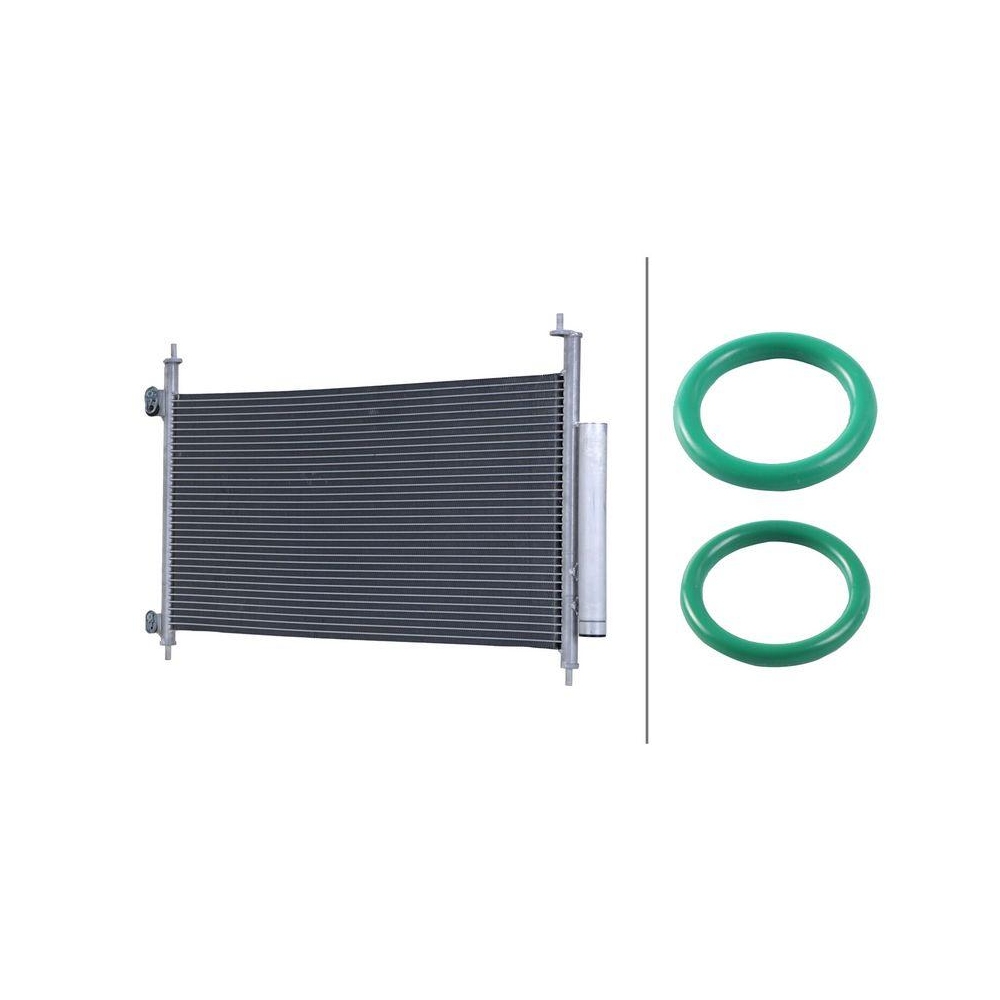 HELLA Kondensator, Klimaanlage 8FC 366 220-781 >>> Easy2Fit <<< f&uuml;r HONDA