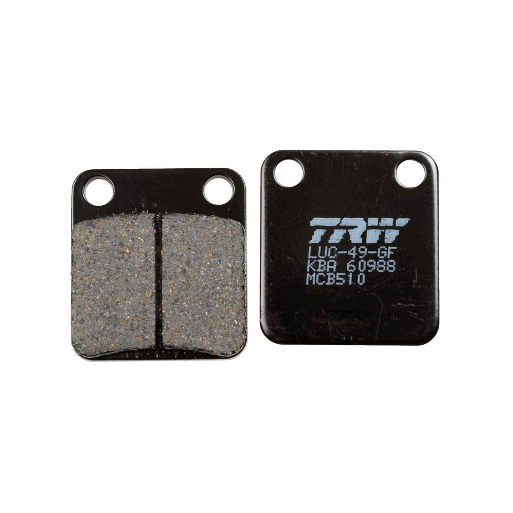 Bremsbelagsatz, Scheibenbremse TRW MCB510 Organic Allround f&uuml;r, Vorderachse