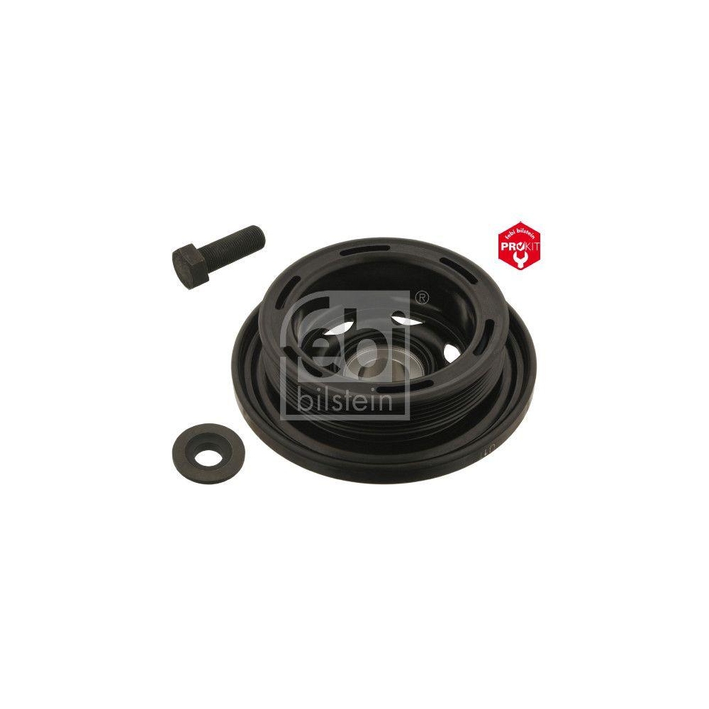 FEBI BILSTEIN Riemenscheibe, Kurbelwelle 33600 ProKit f&uuml;r MERCEDES-BENZ