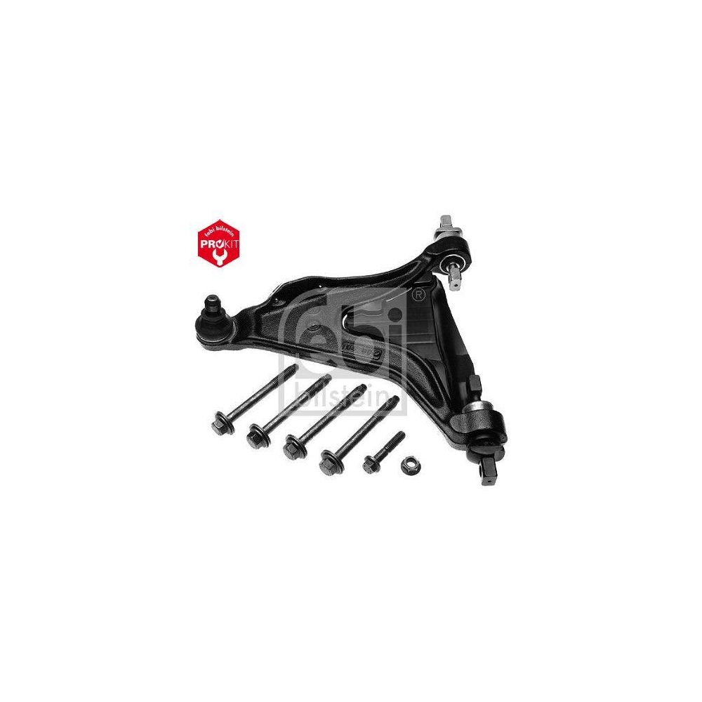 Lenker, Radaufh&auml;ngung FEBI BILSTEIN 15151 ProKit f&uuml;r VOLVO, Vorderachse links