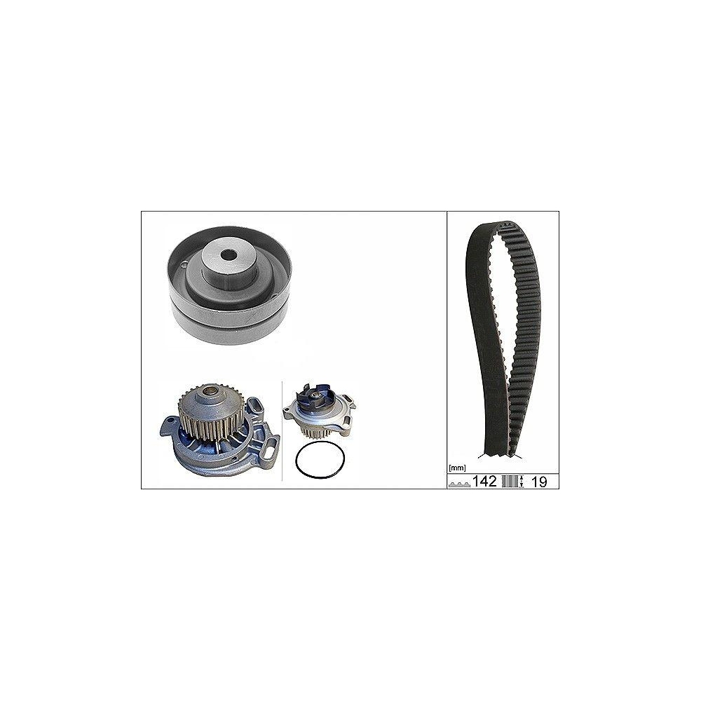 Wasserpumpe + Zahnriemensatz Schaeffler INA 530 0156 30 f&uuml;r AUDI SEAT SKODA VW