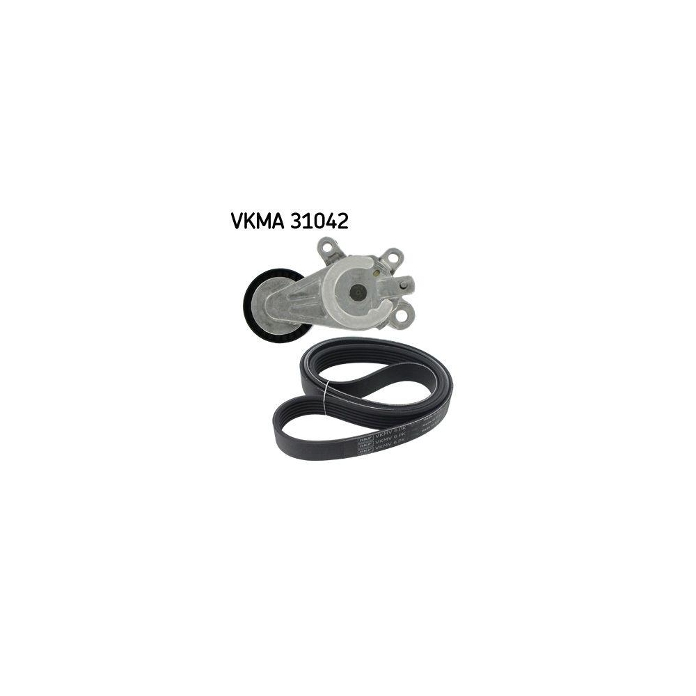 Keilrippenriemensatz SKF VKMA 31042 f&uuml;r AUDI SEAT SKODA VW