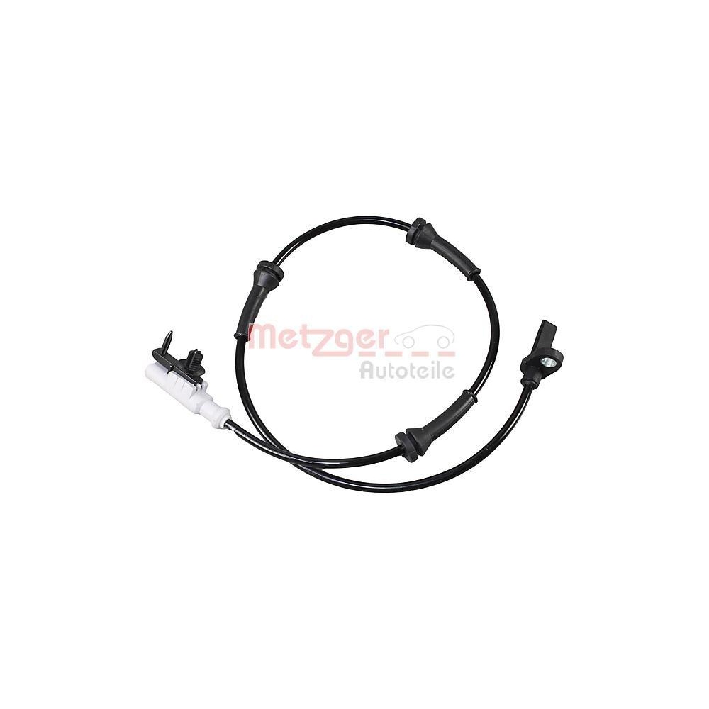 Sensor, Raddrehzahl METZGER 09001346 GREENPARTS f&uuml;r LAND ROVER, Hinterachse