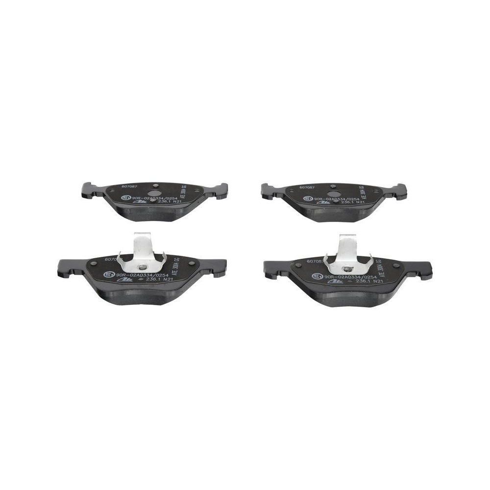 Bremsbelagsatz, Scheibenbremse ATE 13.0460-7087.2 f&uuml;r CHRYSLER MERCEDES-BENZ