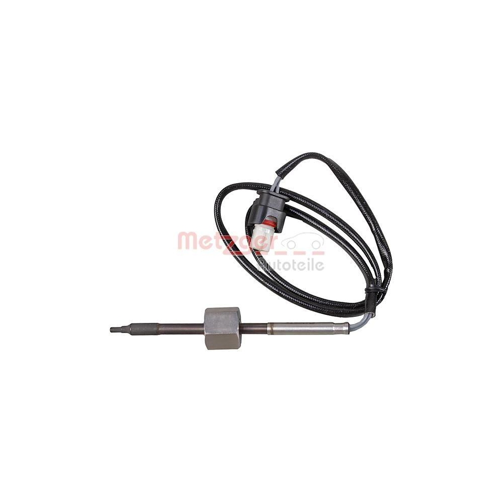 Sensor, Abgastemperatur METZGER 0894856 f&uuml;r MERCEDES-BENZ, vor Ru&szlig;partikelfilter
