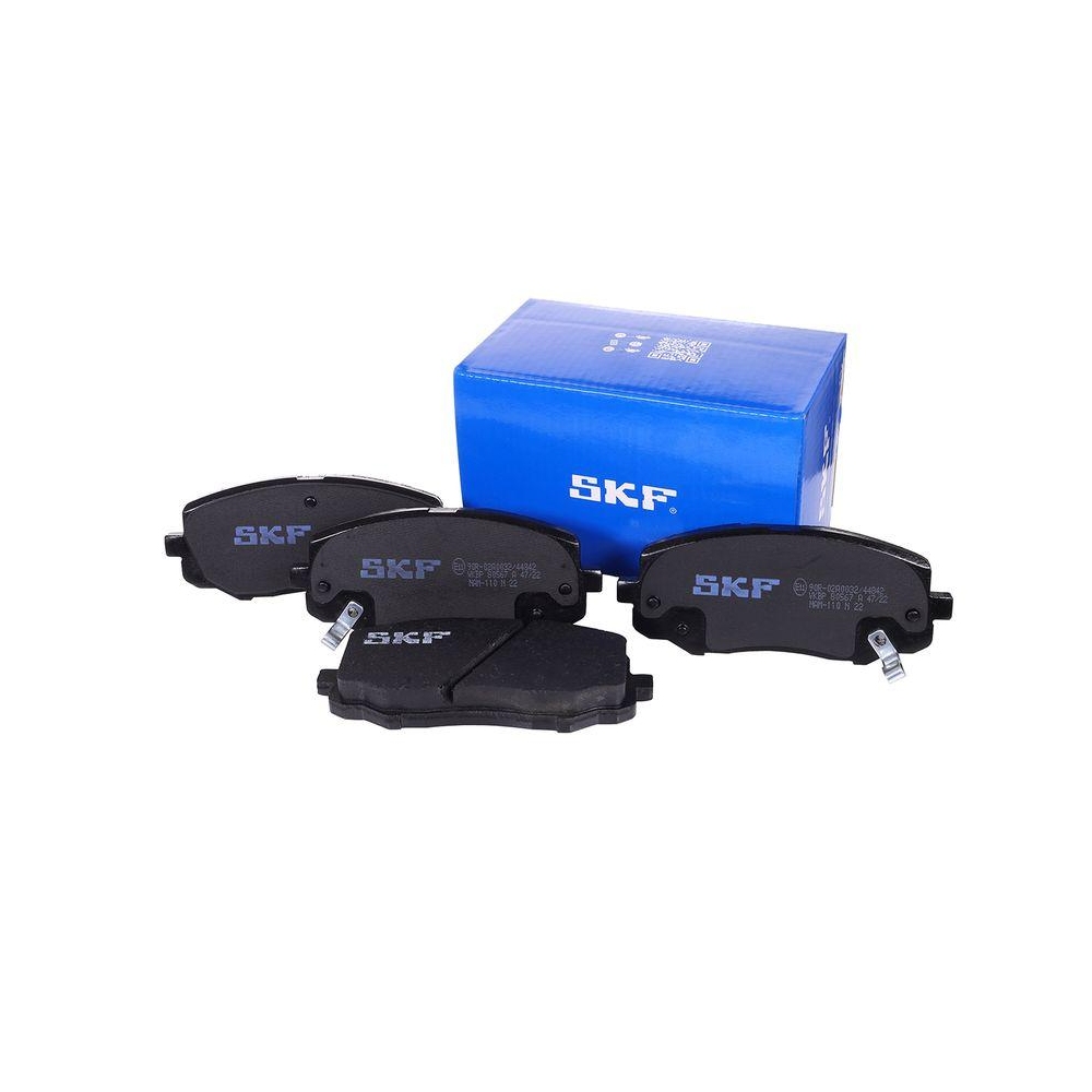 Bremsbelagsatz, Scheibenbremse SKF VKBP 80567 A f&uuml;r HYUNDAI, Vorderachse