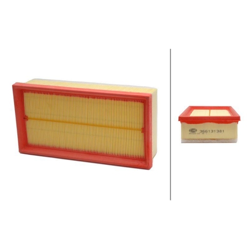 HELLA 8ZA 366 131-381 Luftfilter f&uuml;r BMW CITRO&Euml;N FIAT PEUGEOT MINI