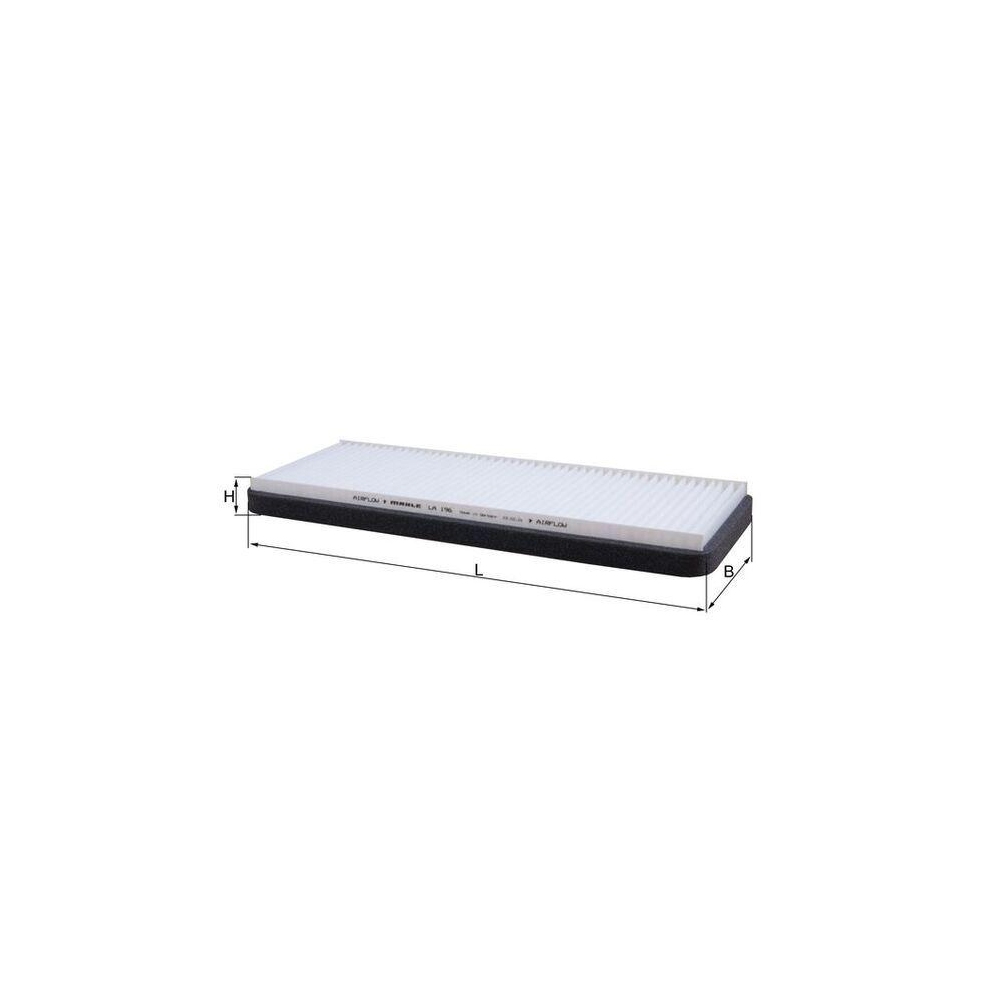 Filter, Innenraumluft KNECHT LA 196 für RENAULT