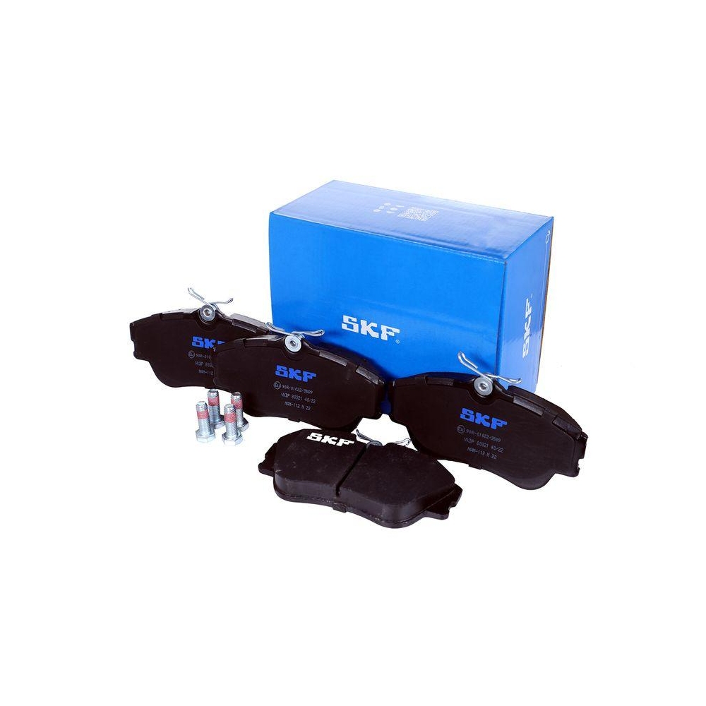 Bremsbelagsatz, Scheibenbremse SKF VKBP 80321 f&uuml;r VW, Vorderachse