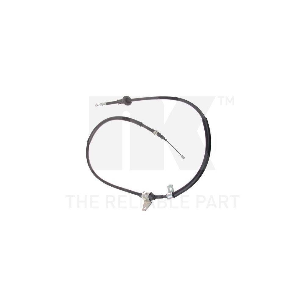 Seilzug, Feststellbremse NK 903408 f&uuml;r HYUNDAI, hinten rechts, rechts