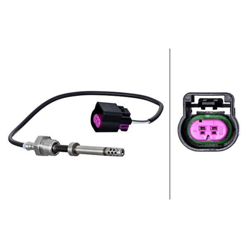 HELLA Sensor, Abgastemperatur 6PT 010 376-411 f&uuml;r GENERAL MOTORS