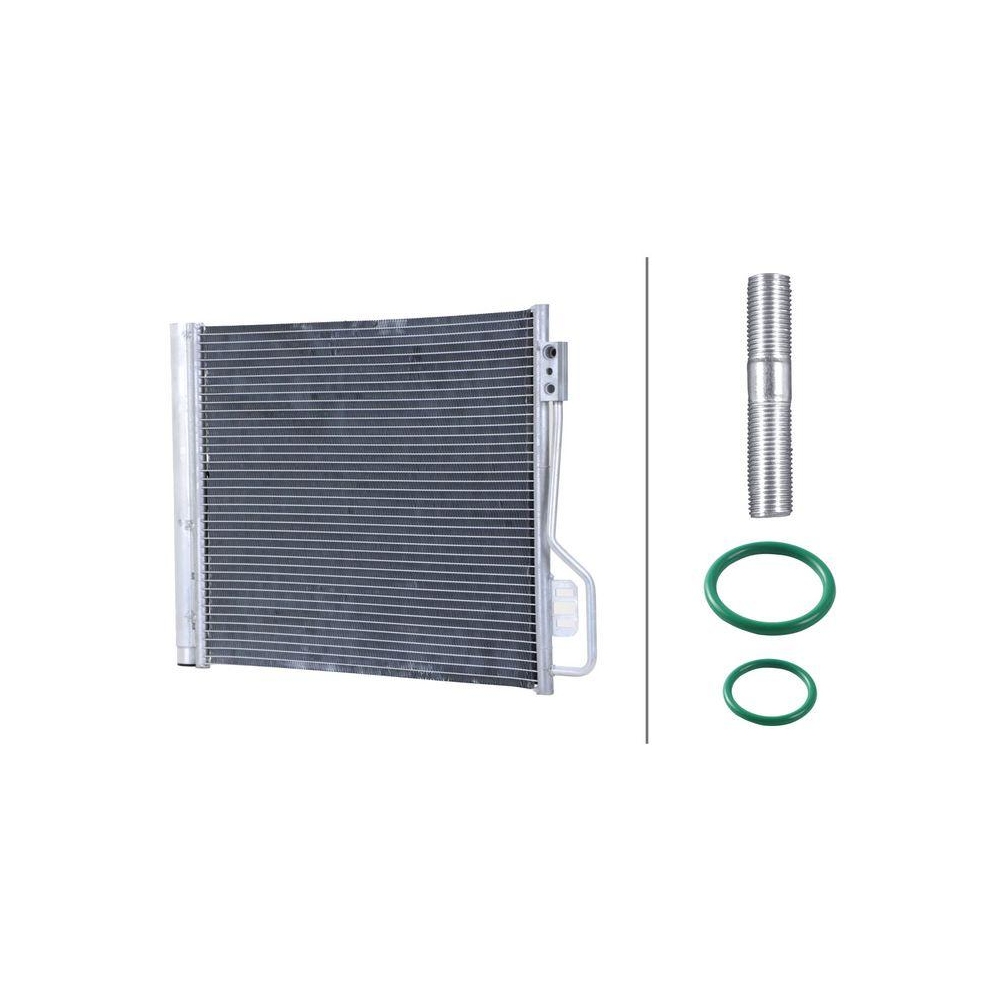 HELLA Kondensator, Klimaanlage 8FC 366 220-831 >>> Easy2Fit <<< für SMART