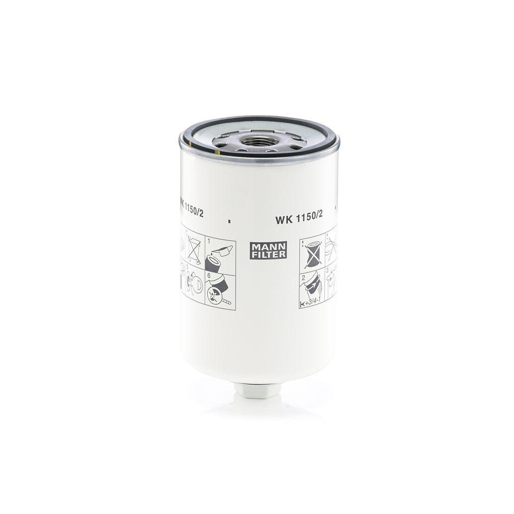 MANN-FILTER WK 1150/2 Kraftstofffilter f&uuml;r LIEBHERR JOHN DEERE YANMAR