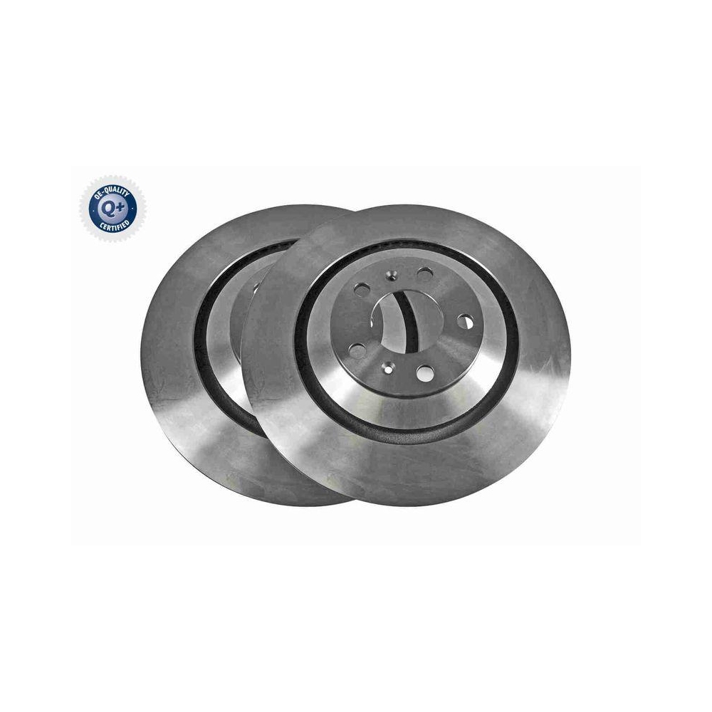 VAICO V10-80095 2 St&uuml;ck Bremsscheiben Q+, Erstausr&uuml;sterqualit&auml;t f&uuml;r AUDI SEAT SKODA VW