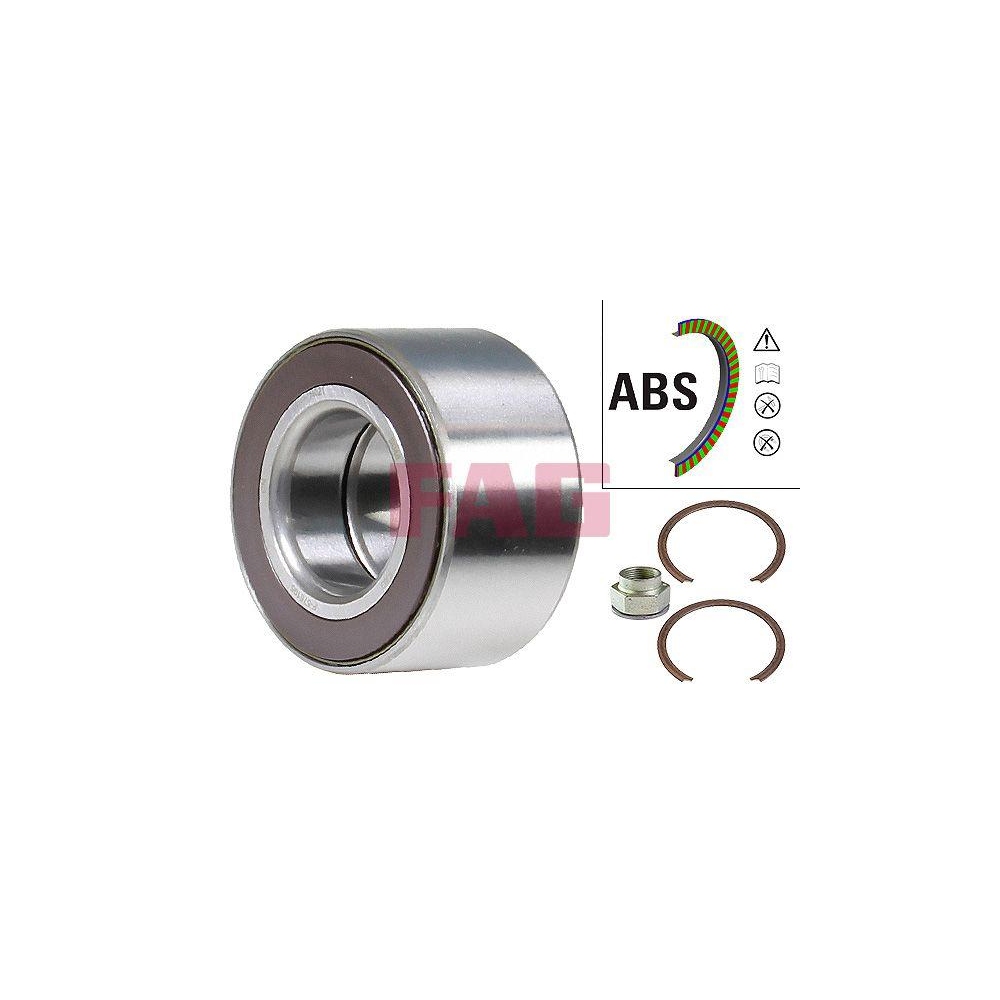 Radlagersatz Schaeffler FAG 713 6064 00 f&uuml;r ALFA ROMEO CITRO&Euml;N FIAT FORD LANCIA