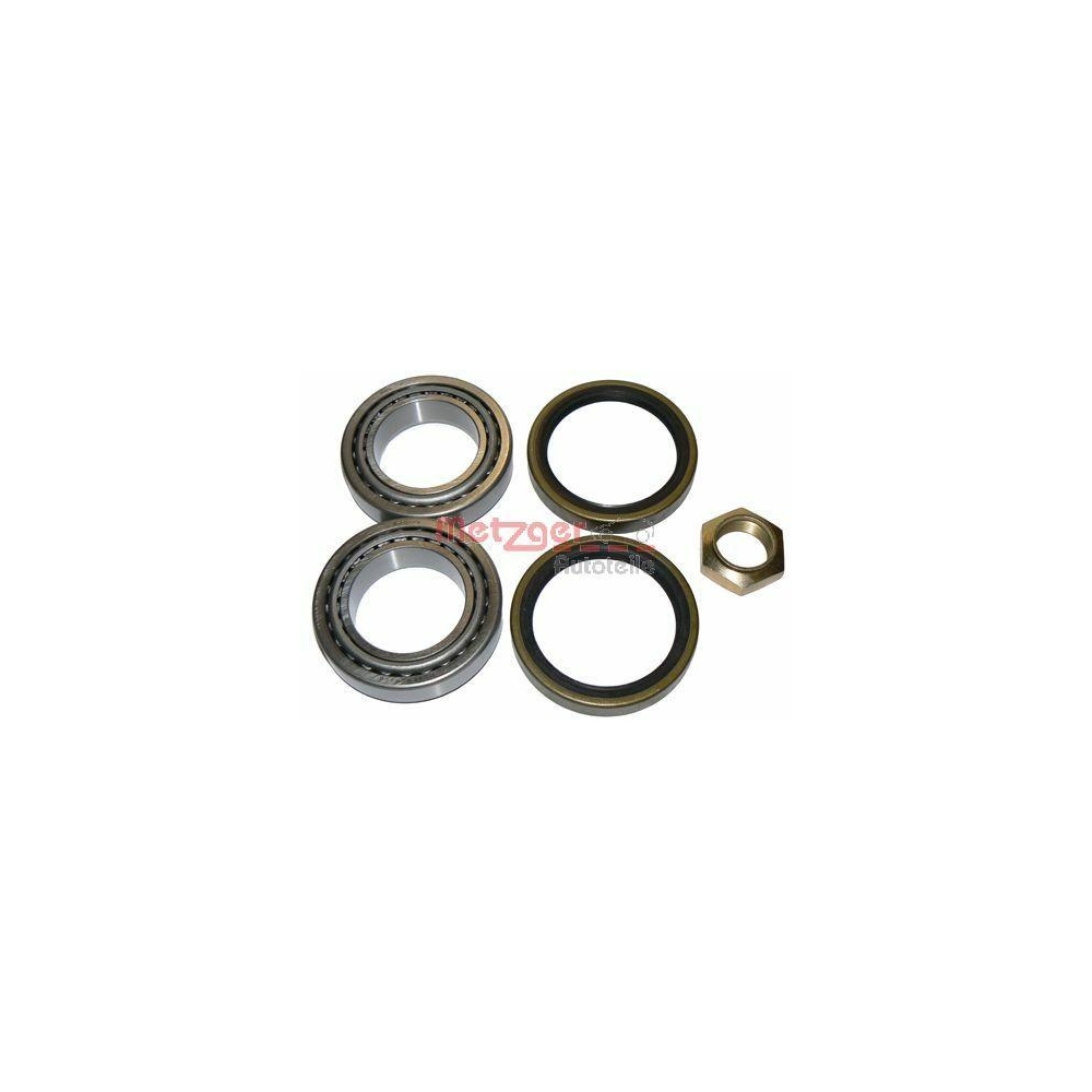 Radlagersatz METZGER WM 1005 f&uuml;r FIAT CITRO&Euml;N/PEUGEOT, Vorderachse links